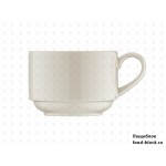 Столовая посуда из фарфора Bonna Чашка чайная с блюдцем Banquet BNC01CFT (штабелируемая, 180 мл)