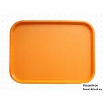 Пластиковый поднос  Perfect Поднос JW-A1418 (45.5х35.5 см, оранжевый)