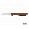 Нож и аксессуар Sanelli Ambrogio нож для чистки овощей Supra Colore (коричневая ручка, 7 см) 9391007