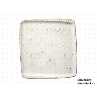 Столовая посуда из фарфора Bonna Grain тарелка квадратная (32х30 см)
