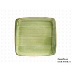 Столовая посуда из фарфора Bonna тарелка квадратная THERAPY AURA ATH MOV 34 KR