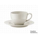 Столовая посуда из фарфора Bonna Чашка чайная с блюдцем Gourmet RIT01CFT (230 мл)
