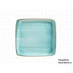 Столовая посуда из фарфора Bonna тарелка квадратная AQUA AURA AAQ MOV 19 KR