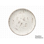 Столовая посуда из фарфора Bonna тарелка плоская GRM 21 DZ (21 см, GRA Grain)