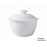 Столовая посуда из фарфора Fairway Супница 4866-5.5 (индивид. с крышкой, 14 см)