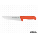 Нож и аксессуар Sanelli Ambrogio для мяса Supra Colore (красная ручка, 18 см) 4309018