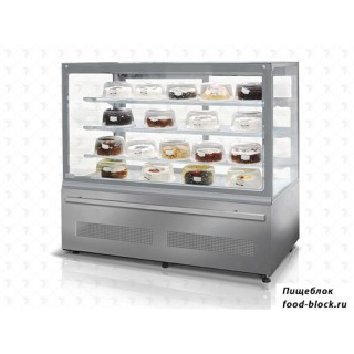 Кондитерская холодильная витрина JBG-2 RDE-0,9-21 RAL 7004