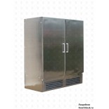 Универсальный холодильный шкаф Cryspi ШСУП1ТУ-1,6М(В/Prm)/нерж. (Duet SN с глух. дверьми)