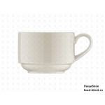 Столовая посуда из фарфора Bonna Чашка кофейная с блюдцем Banquet BNC01KFT (штабелируемая, 90 мл)