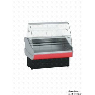 Кондитерская холодильная витрина Cryspi ВПВ 0,12-0,8 (Octava К 1200) (RAL 3002)